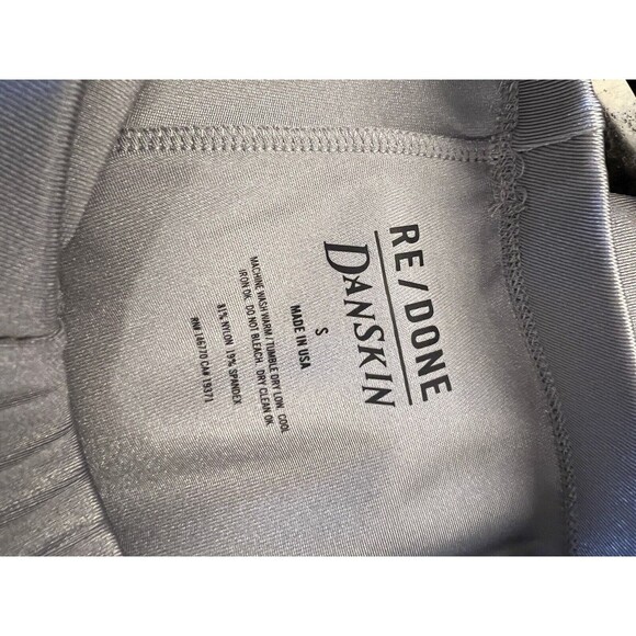 Re/done X Danskin Collab Gray Pull On Studio Pants Womens Size Small NWOT - Picture 3 of 3